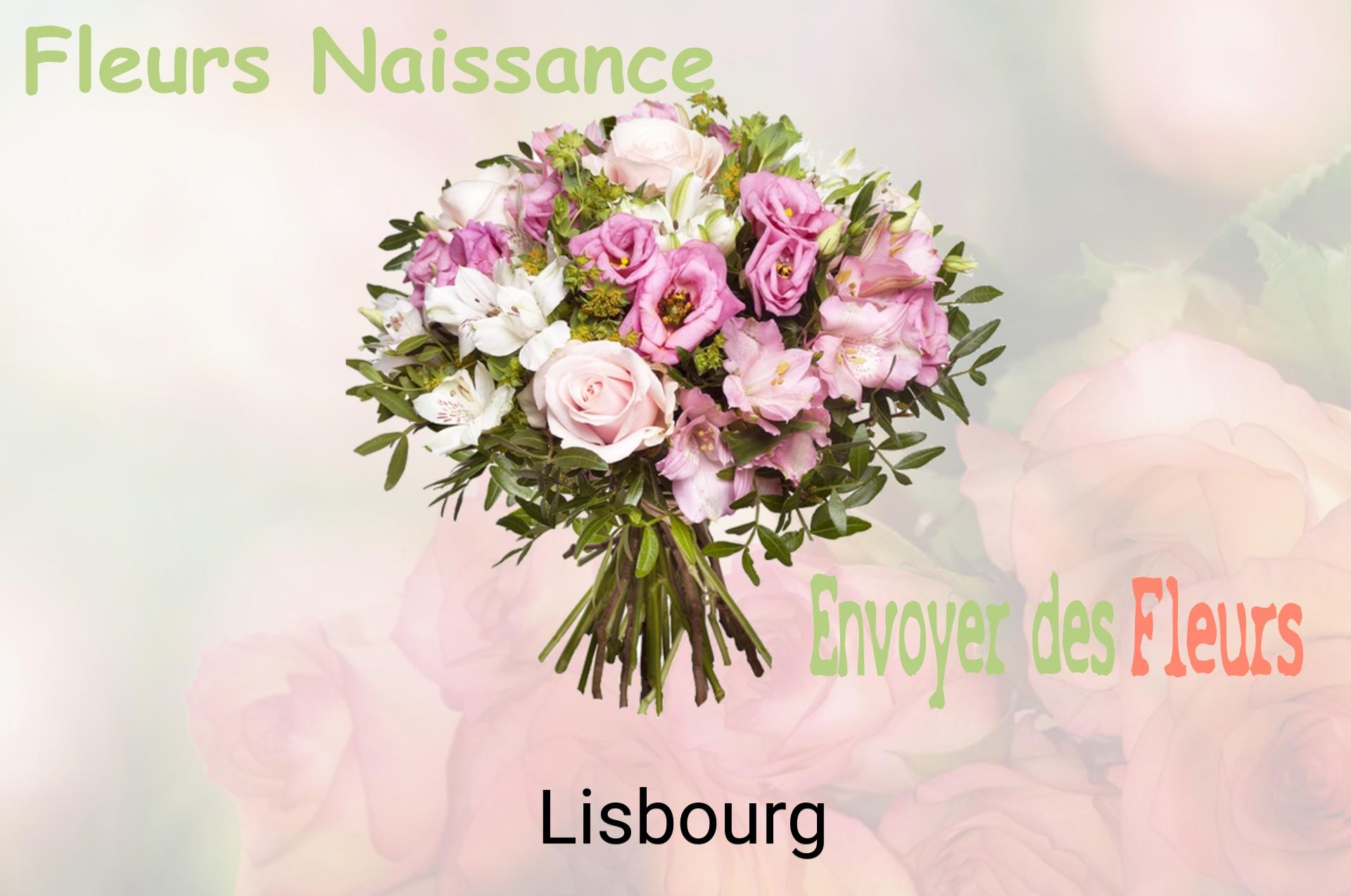 Bouquet de fleurs de naissance livré à Lisbourg